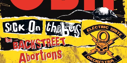 CWNN presents GBH \/ SICK ON THE BUS \/ DESTRUCTORS 82 & MORE... BOAT CLUB, NOTTINGHAM. FRI 12 DEC.