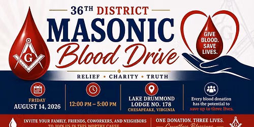 36th District Blood Drive