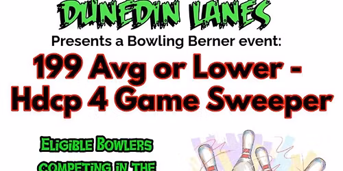 199 Avg or Lower - HDCP 4 GAME SWEEPER