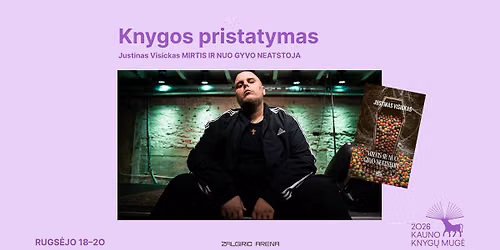 Justino Visicko knygos \u201eMirtis ir nuo gyvo neatstoja\u201c pristatymas