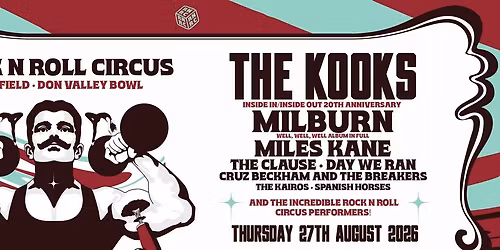 ROCK N ROLL CIRCUS SHEFFIELD - 27TH AUGUST