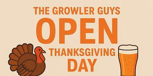 OPEN Thanksgiving 4pm to Midnight!