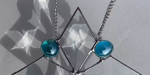 Stained Glass Bevel Snowflake Art Class