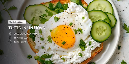 Corso di cucina Tutto in un uovo
