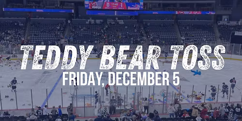 Teddy Bear Toss vs. Macon Mayhem