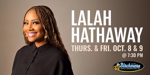SOLD OUT! Lalah Hathaway