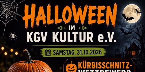 Halloween \ud83c\udf83 im KGV Kultur e.V.