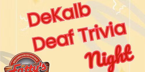 April Deaf Trivia at Fatty's