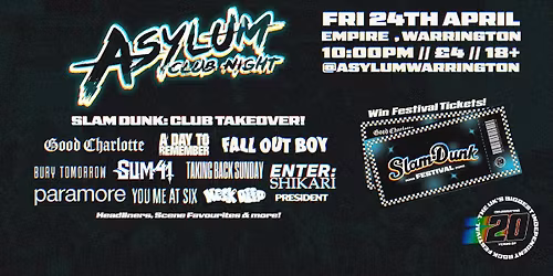 ASYLUM X SLAM DUNK FESTIVAL