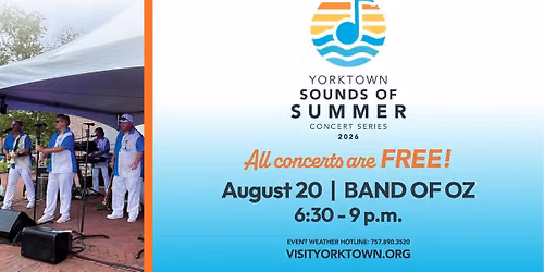 Sounds of Summer Concert with Band of Oz