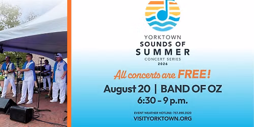 Sounds of Summer Concert with Band of Oz