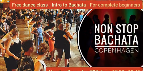 Free DANCE class | Intro to BACHATA | For complete beginners