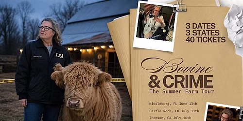 BOVINE AND CRIME | The Summer Farm Tour | Castle Rock CO