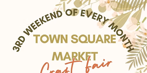 3rd weekend of the month craft fair