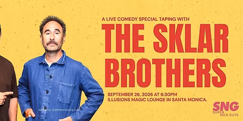 Sklar Brothers: Comedy Special Taping