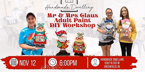MR & MRS CLAUS DIY WORKSHOP