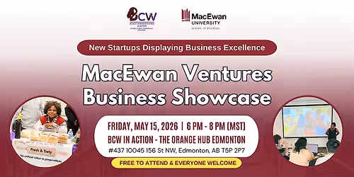 MacEwan Ventures Business Showcase