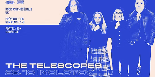 THE TELESCOPES [Rock Psych\u00e9 | UK] \u2022 Le Molotov, Marseille