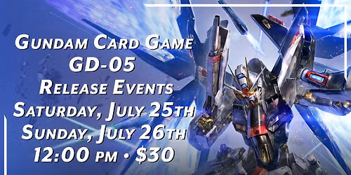 Gundam CG Freedom Ascension GD-05 Release Event