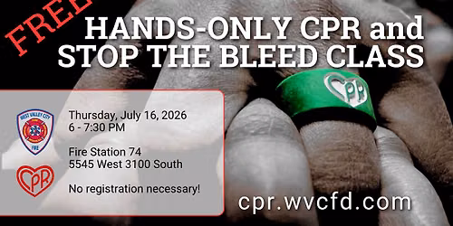 Hands-Only CPR and Stop The Bleed Class