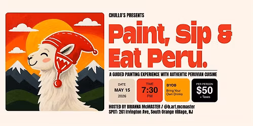 Paint, Sip and Eat Peru