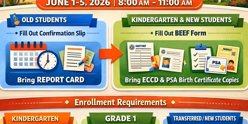ENROLLMENT SCHEDULE