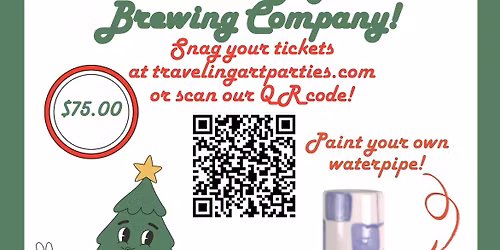 Paint your own Waterpipe at Southern Lights Brewing Company!