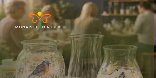 Craft and Conversation Decoupage Vases