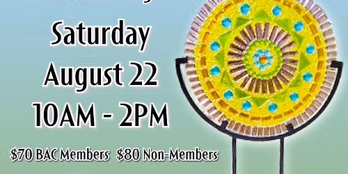 Glass Mandala Workshop with Diane Enger