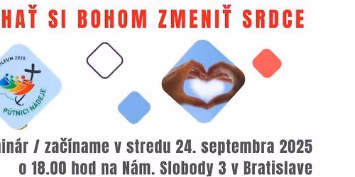 Semin\u00e1r: Ako po\u010du\u0165 Bo\u017e\u00ed hlas a necha\u0165 si Bohom zmeni\u0165 srdce.