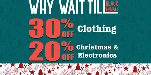 Why Wait Until Black Friday Sale!