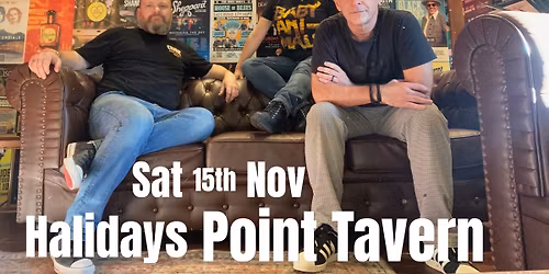 Alter Ego live from 7:30 @ Halidays Point Tavern