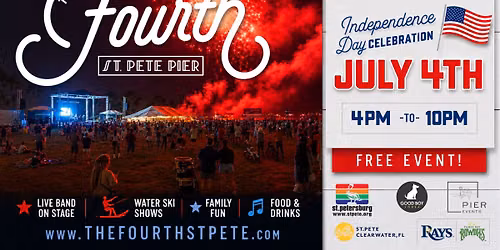 The Fourth: Celebrating America 250 on the St Pete Pier