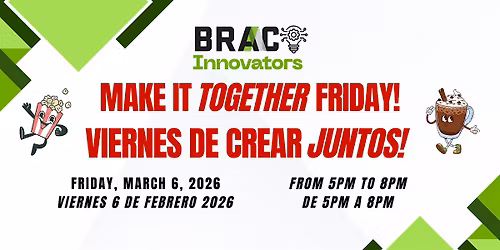 Make It Together Friday! Viernes de crear juntos!