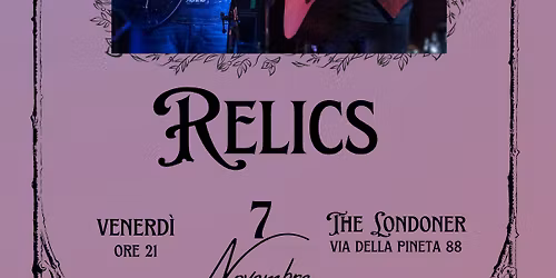Relics @ The Londoner
