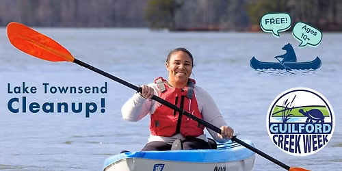 Lake Townsend Kayak Cleanup