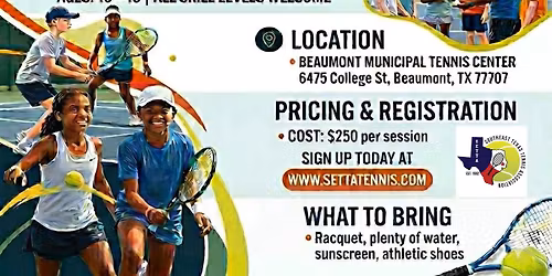 2026 SETTA Summer Tennis Camp Session 1