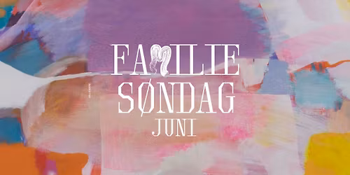 Families\u00f8ndag juni: Mal som Inger Sitter \u2013 Store formater