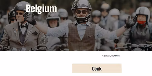 Verzamelen meerijdende motoren Diest richting Genk ( deelname a\/d  DGR Genk)