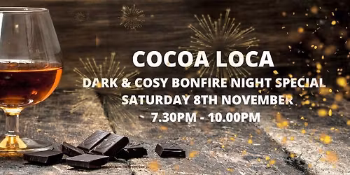 Cocoa Loca cocktail and spirit night with fine chocolate pairings