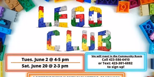 Lego Club June 20