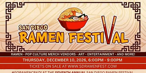 San Diego Ramen Festival 2026