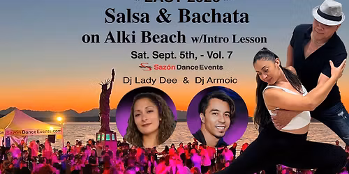 LAST 2026 Salsa & Bachata on Alki Beach w\/intro lesson Vol. 7