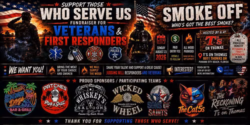 Smoke Off for First Reponders and Veterans