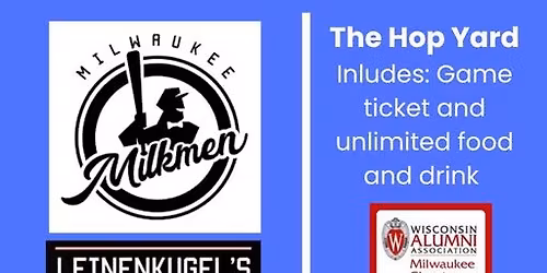 Milwaukee Milkmen Baseball Game