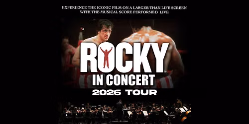 Rocky in Concert - 50th Anniversary at Community Theatre at Mayo Performing Arts Center
