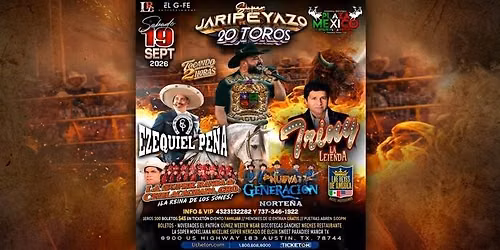 EZEQUIEL PE\u00d1A, TRINY LA LEYENDA & MAS EN PLAZA MEXICO AUSTIN