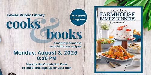 Cooks & Books | Farmhouse Family Dinners