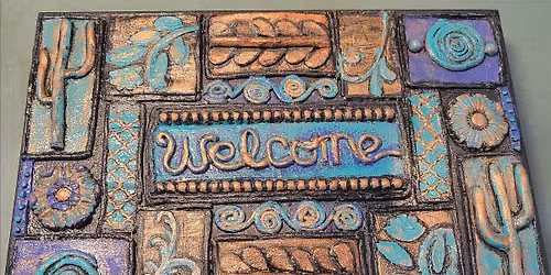 Del Sol Design LLC - Mosaic Welcome  Sign Workshop