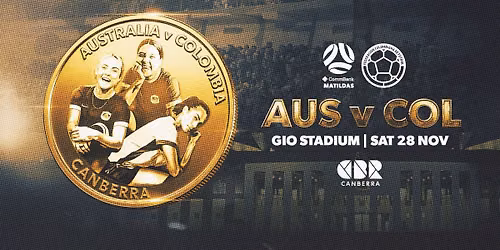 CommBank Matildas v Colombia | Canberra